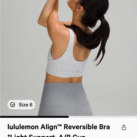 Lululemon align reversible bra - Picture 3 of 8